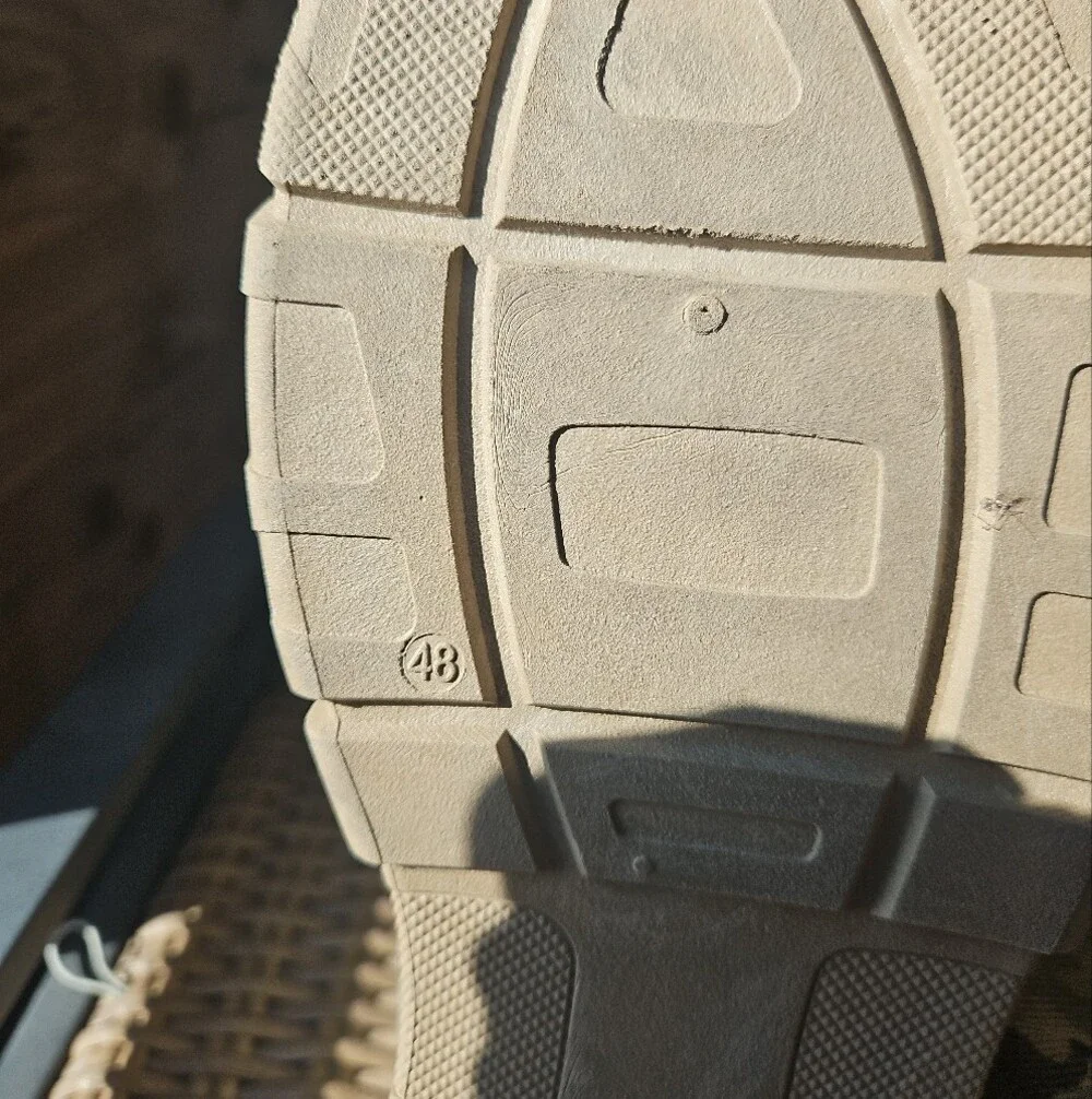 Men's Tactical Desert Boots - Tan Camo
